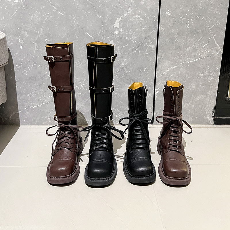 genuine-leather-vintage-martin-boots-women-2024-new-british-style-side-zipper-lace-up-motorcycle-boots-slim-fit-knight-boots_1 Genuine Leather Vintage Martin Boots Women 2024 New British Style Side Zipper Lace Up Motorcycle Boots Slim Fit Knight Boots