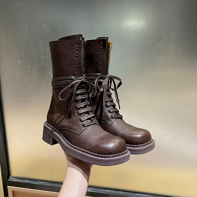 genuine-leather-vintage-martin-boots-women-2024-new-british-style-side-zipper-lace-up-motorcycle-boots-slim-fit-knight-boots_3 Genuine Leather Vintage Martin Boots Women 2024 New British Style Side Zipper Lace Up Motorcycle Boots Slim Fit Knight Boots