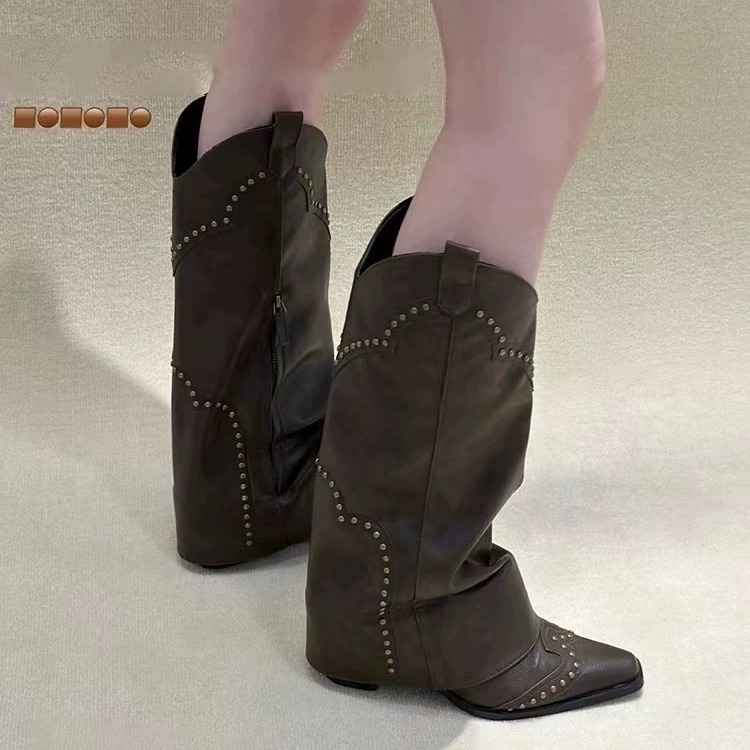 retro-pointed-toe-rivet-tube-boots-autumn-winter-versatile-western-cowboy-boots-chunky-heel-side-zipper-tall-boots-for-women-over-knee_3 Retro Pointed Toe Rivet Tube Boots Autumn Winter Versatile Western Cowboy Boots Chunky Heel Side Zipper Tall Boots for Women Over Knee